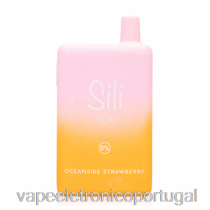 Vape Eletronico Sili Box 6000 Descartável Oceanside Morango
